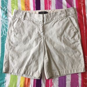 J. Crew Chino casual Shorts Size 8